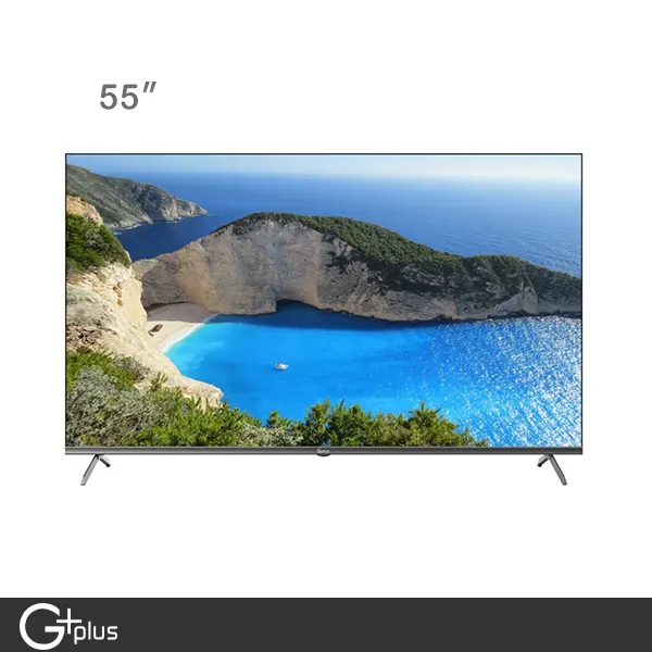 تلويزيون QLED هوشمند جي پلاس 55 اينچ مدل GTV-55SQ758N