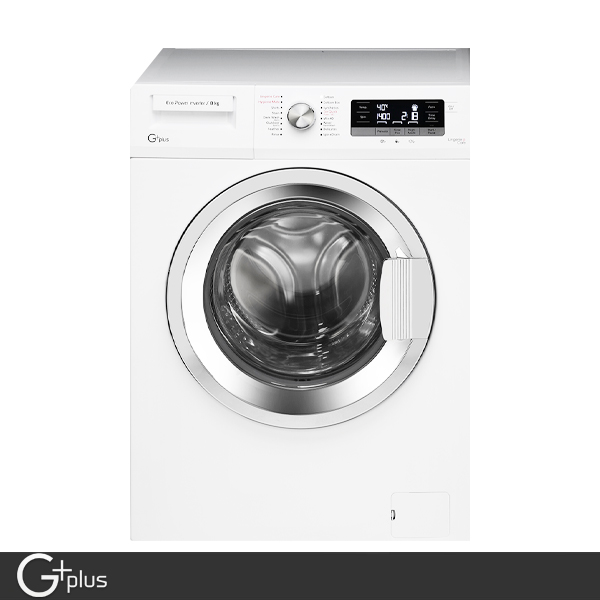 ماشین لباسشویی جی پلاس 8 کیلویی مدل GWM-84B35 W