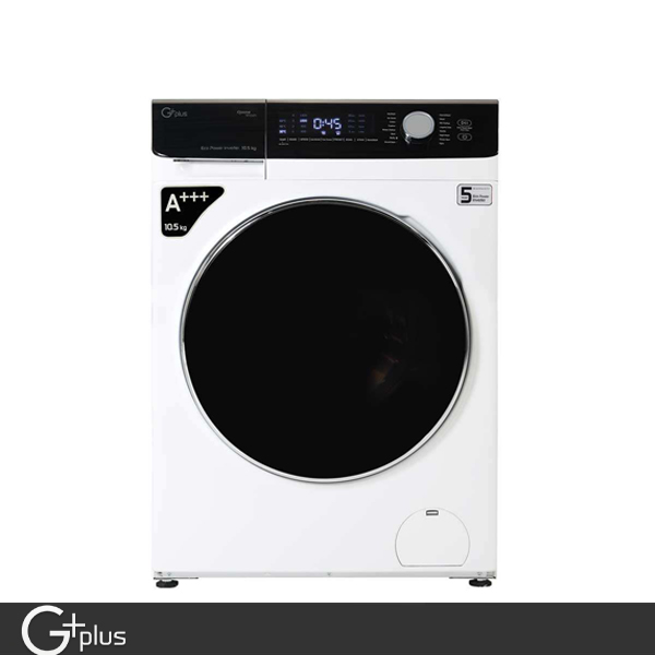 ماشین لباسشویی جی پلاس 10.5 کیلویی مدل GWM-K1048W